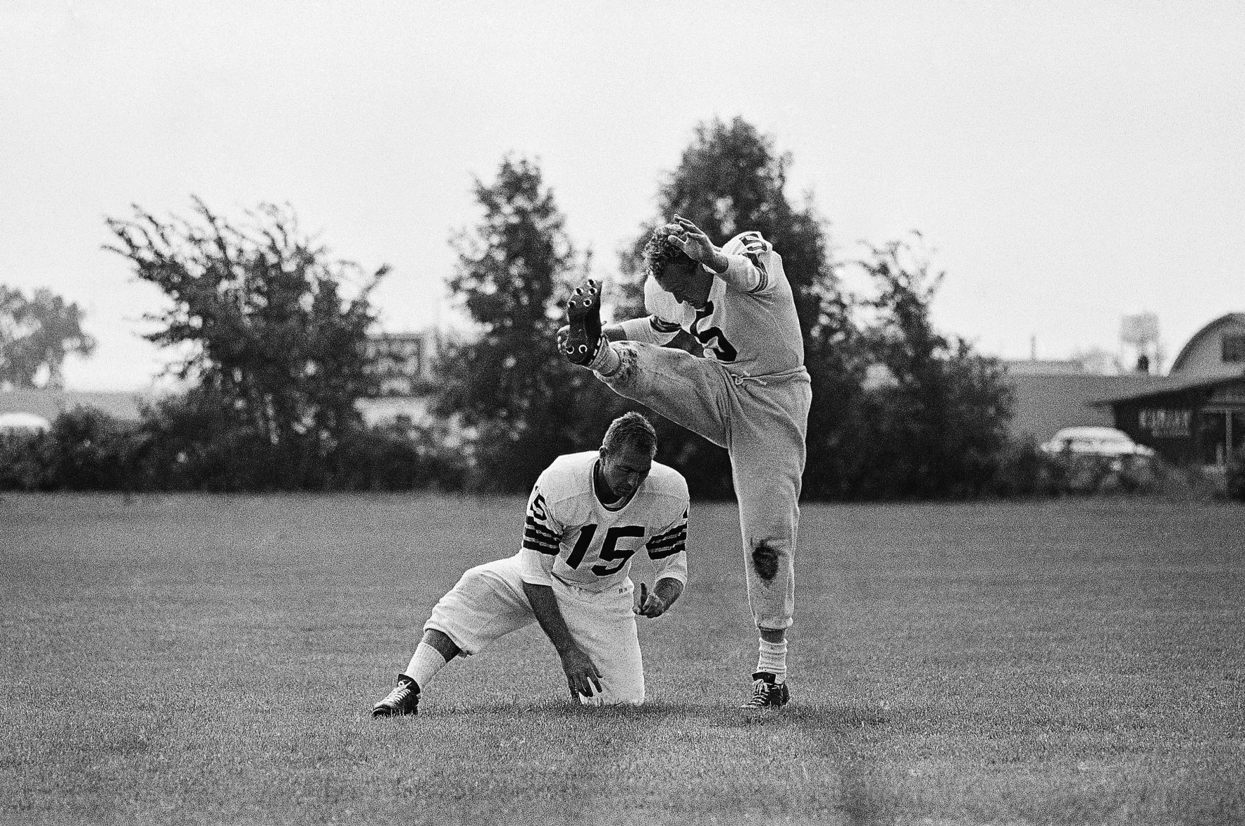 Paul Hornung, Bart Starr - Sept. 2, 1964